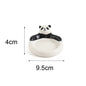 Adorable Hand-Painted Ceramic Animal Dipping Dishes