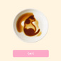 3D cat relief ceramic sauce dish — Cat C design, magic sauce reveal effect, MeowCeramics