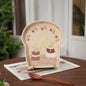 【Handmade to Order】Cute Bread Toast Shaped Plate