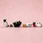 Handmade Mini Resin Cat Figurines — Set of 4 Mischievous Cats | Desk & Car Ornament