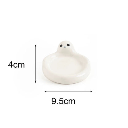 Adorable Hand-Painted Ceramic Animal Dipping Dishes