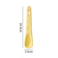 Cream Cheese ceramic spoon — 3D sculpted handle, underglaze painted, food-safe, MeowCeramics