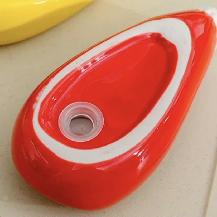 Squashed Sauce Bottle Shape Sauce Dish