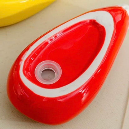 Squashed Sauce Bottle Shape Sauce Dish