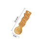 Crispy Grid Dot ceramic spoon — 3D waffle-grid handle, underglaze painted, food-safe, MeowCeramics