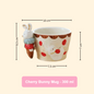 【Handmade to Order】Adorable Hand-Sculpted Bunny Series Ceramic Coffee Mug