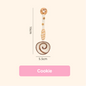 Bread-Shaped Ceramic Long Handle Soup Spoon — Cute Handcrafted Tableware | 6 Styles