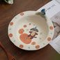 【Handmade to Order】Cute 3D Puppy Round Plate