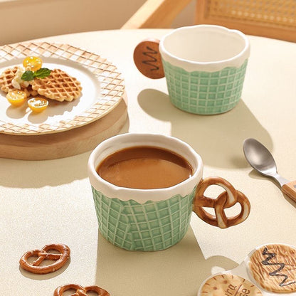 Baking Theme Ceramic Cup & Saucer Set