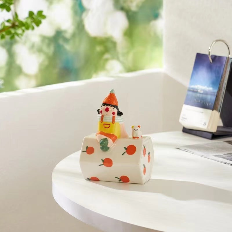 Happy Circus Clown Ceramic Mug